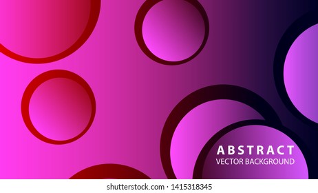 Abstract Colorful Buble Background Vector illustration
