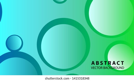 Abstract Colorful Buble Background Vector illustration
