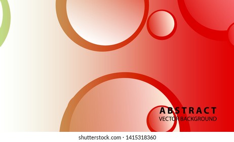 Abstract Colorful Buble Background Vector illustration
