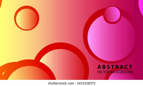 Abstract Colorful Buble Background Vector illustration
