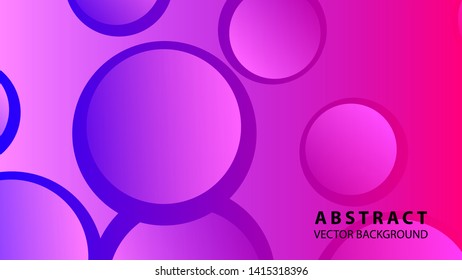 Abstract Colorful Buble Background Vector illustration
