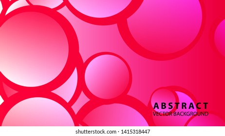 Abstract Colorful Buble Background Vector illustration
