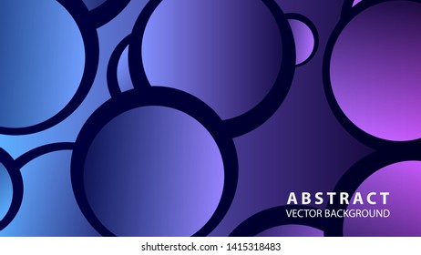 Abstract Colorful Buble Background Vector illustration
