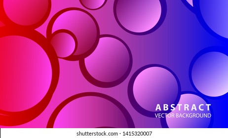 Abstract Colorful Buble Background Vector illustration
