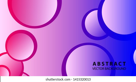 Abstract Colorful Buble Background Vector illustration
