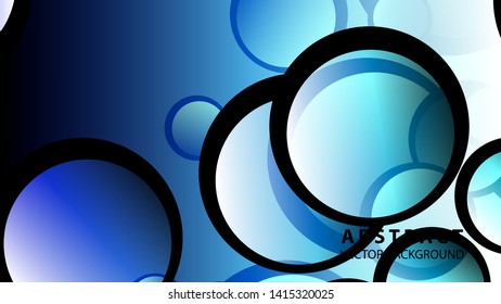 Abstract Colorful Buble Background Vector illustration
