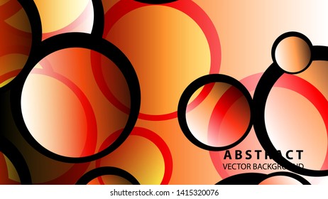 Abstract Colorful Buble Background Vector illustration
