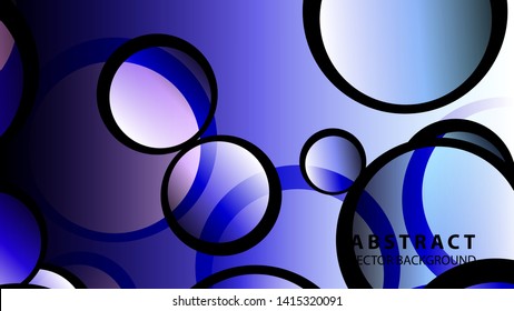 Abstract Colorful Buble Background Vector illustration
