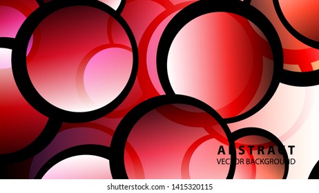 Abstract Colorful Buble Background Vector illustration
