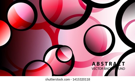 Abstract Colorful Buble Background Vector illustration
