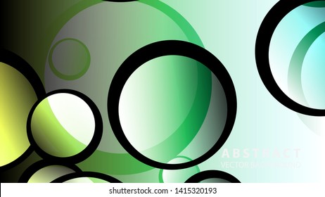 Abstract Colorful Buble Background Vector illustration
