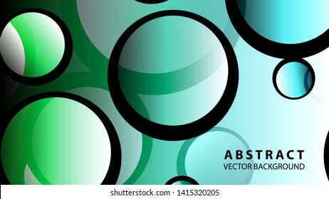 Abstract Colorful Buble Background Vector illustration
