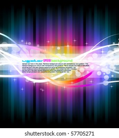 Abstract Colorful Business Background for Flyers