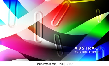 Abstract colorful button background with gradient color- vector