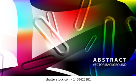 Abstract colorful button background with gradient color- vector