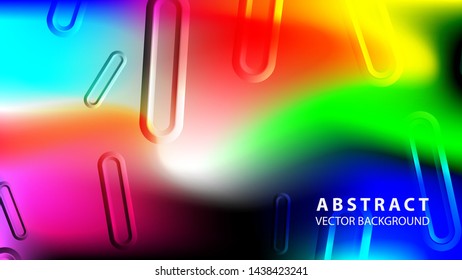 Abstract colorful button background with gradient color- vector
