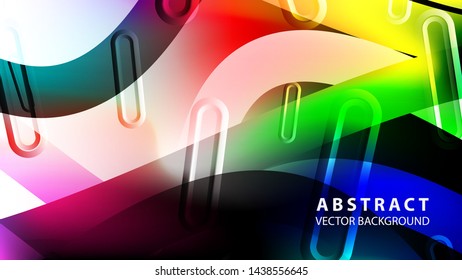 Abstract colorful button background with gradient color- vector