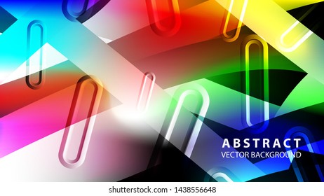 Abstract colorful button background with gradient color- vector