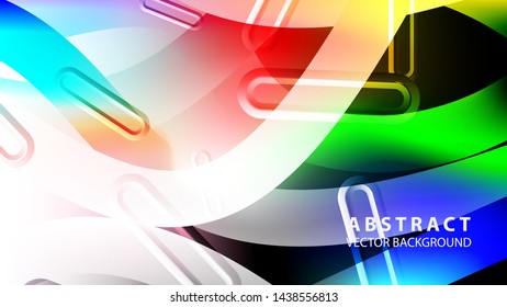 Abstract colorful button background with gradient color- vector
