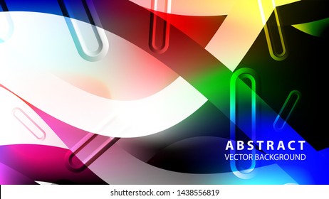 Abstract colorful button background with gradient color- vector