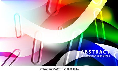 Abstract colorful button background with gradient color- vector