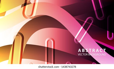 Abstract colorful button background with gradient color- vector