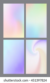 abstract colorful cards