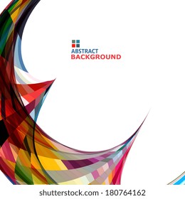 abstract colorful check pattern technology concept background