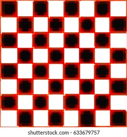 Abstract colorful checkered background.