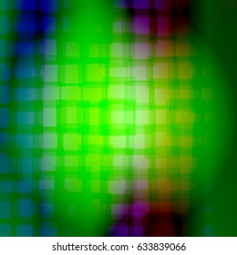 Abstract colorful checkered background.