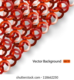 Abstract colorful circle background