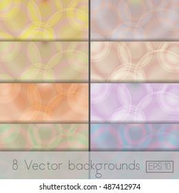 Abstract colorful circle background