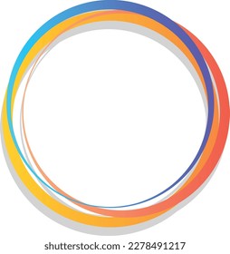 Abstract Colorful Of Circle Element