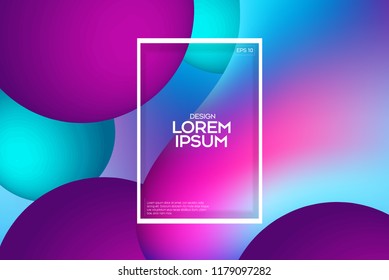 Diseño y fondo de patrones geométricos de color abstracto. Uso para diseño moderno.Carteles de diseño futurista. Vector Eps10.