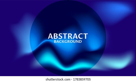 ABSTRACT COLORFUL CIRCLE ILLUSTRATION BACKGROUND WITH GRADIENT LIQUID COLOR. GOOD FOR MODERN WALLPAPER ,COVER POSTER DESIGN