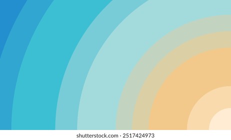 abstract colorful circle layers background vector design