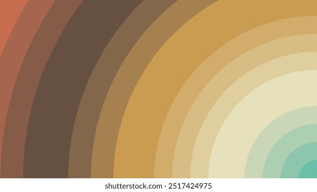 abstract colorful circle layers background vector design