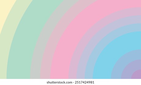 Diseño colorido abstracto del Vector del fondo de las capas del círculo