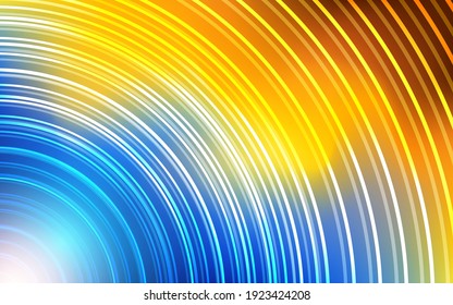 abstract colorful circle line background