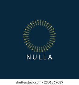 	
Abstract colorful circle, rings logo design template