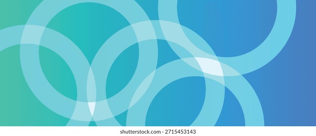 Abstract colorful circle shape background design abstract blue and green, vector illustration eps10