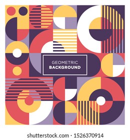Abstract Colorful Circle Shapes Background Good for Creative, Playful and Fun Branding.