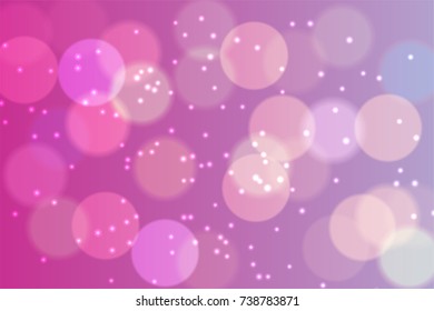 Abstract colorful circles