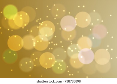 Abstract colorful circles