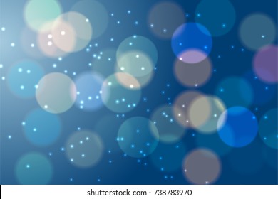 Abstract colorful circles