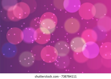 Abstract colorful circles