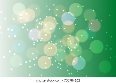 Abstract colorful circles