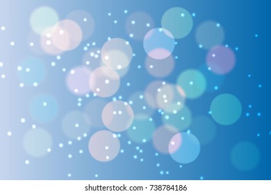 Abstract colorful circles