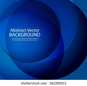 Abstract colorful circles. Abstract background