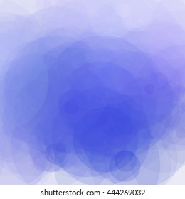 Abstract colorful circles background